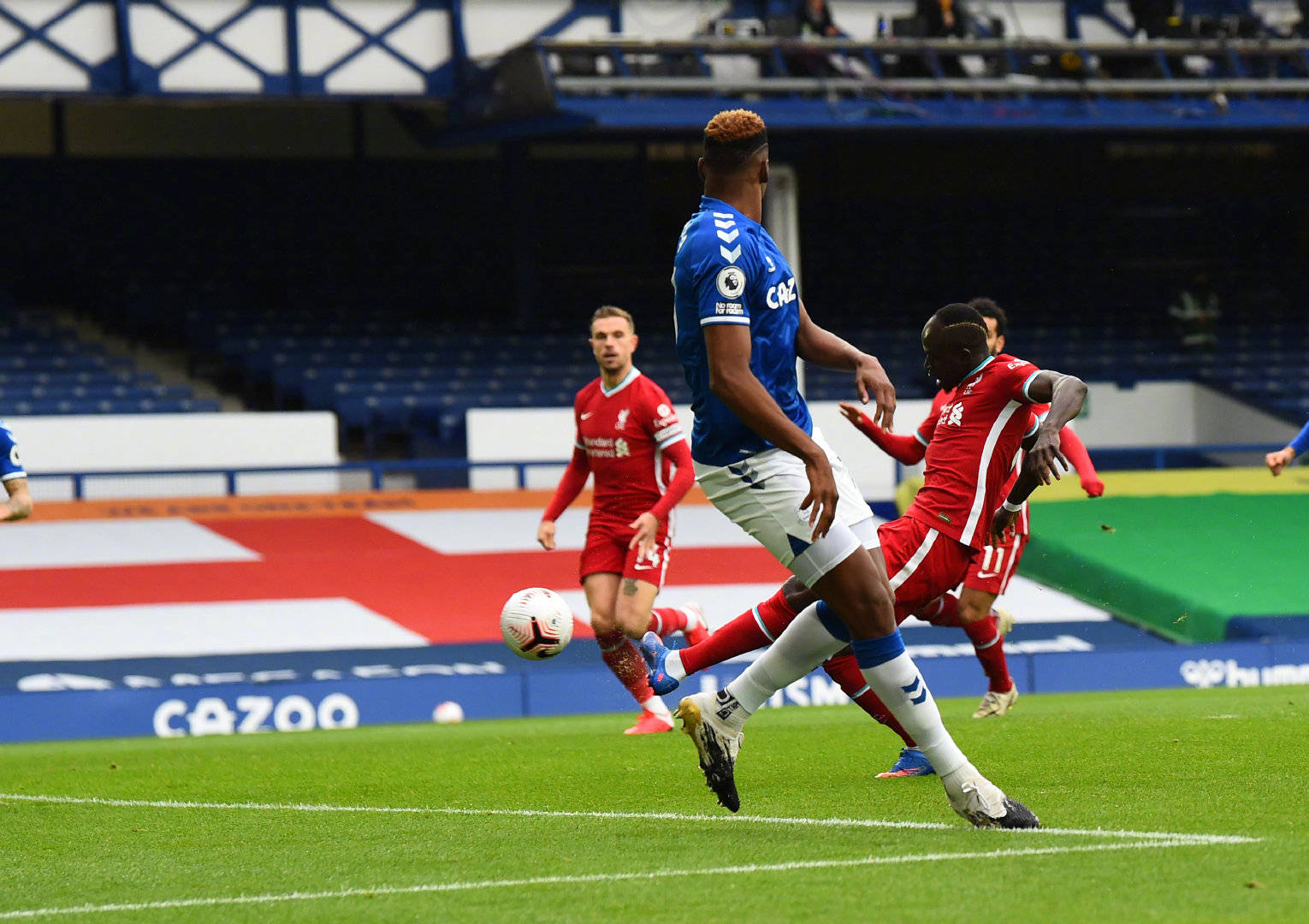 在足球赛场 在足球赛场